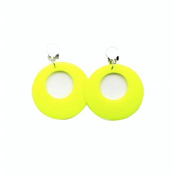 Neon Earrings Yellow BUY